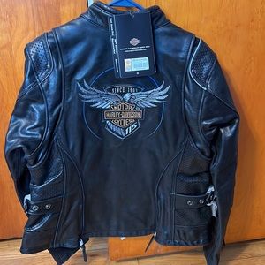 Harley Davidson Leather Motorcycle Jacket